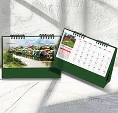 تقویم رومیزی 12 برگی پایه 23*16 مدل آیلار