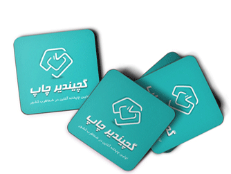 کارت سلفون مات دورگرد مربع